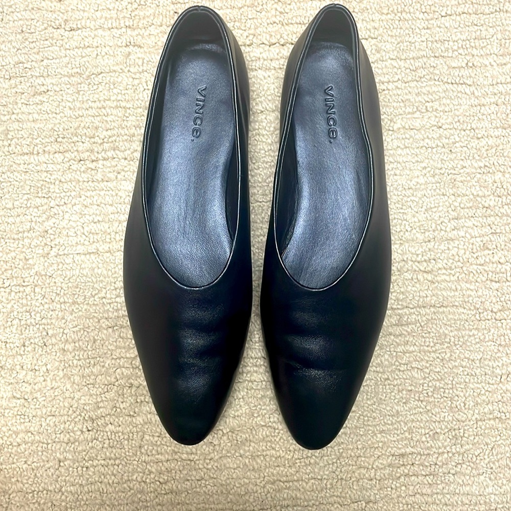 Women’s Vince Behati Leather Ballet Flat Size 8